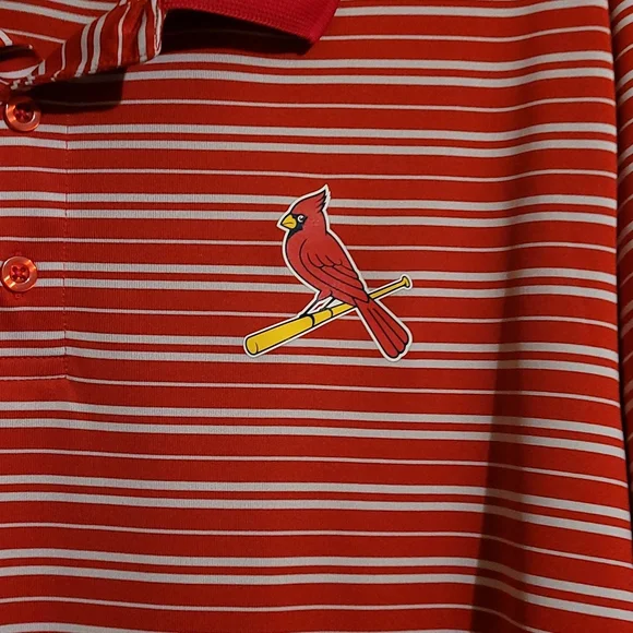 Tx3 Cool genuine merchandise Saint Louis Cardinals polo size XL - Picture 3 of 5